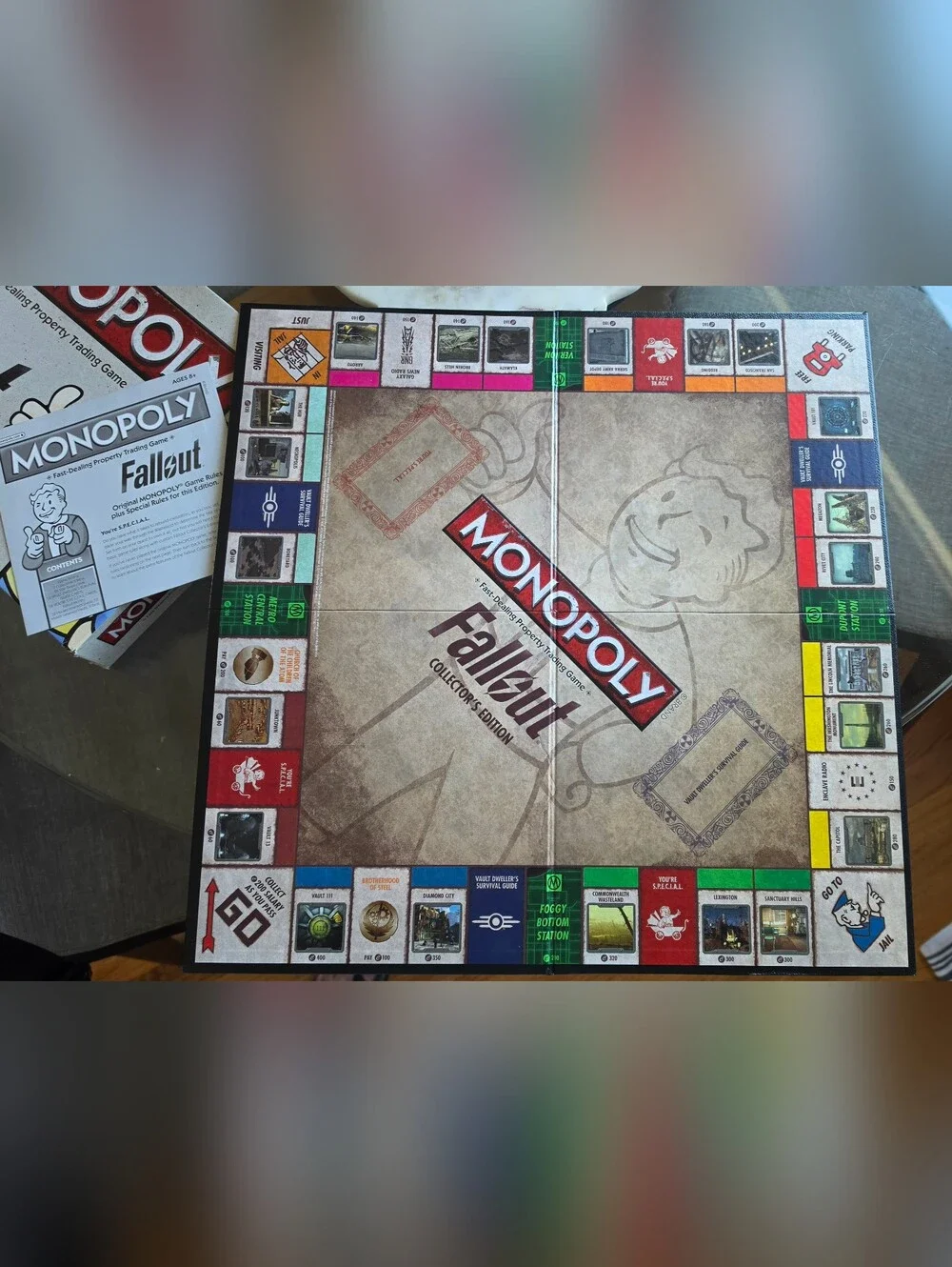Monopoly: Fallout Collector's Edition Board Game (2015) - Out of Print